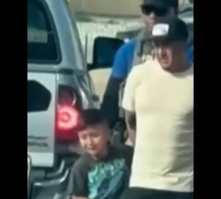 Liam (son) and Victor (father) Tadeo (son) and Martinez Nieto (father)