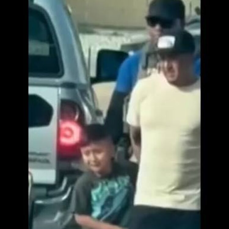 Liam (son) and Victor (father) Tadeo (son) and Martinez Nieto (father)